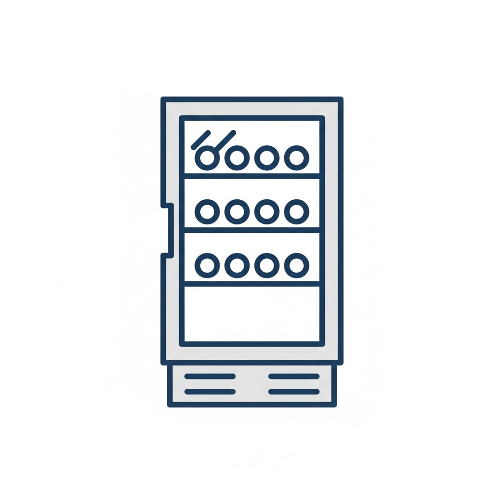 Wine cooler icon